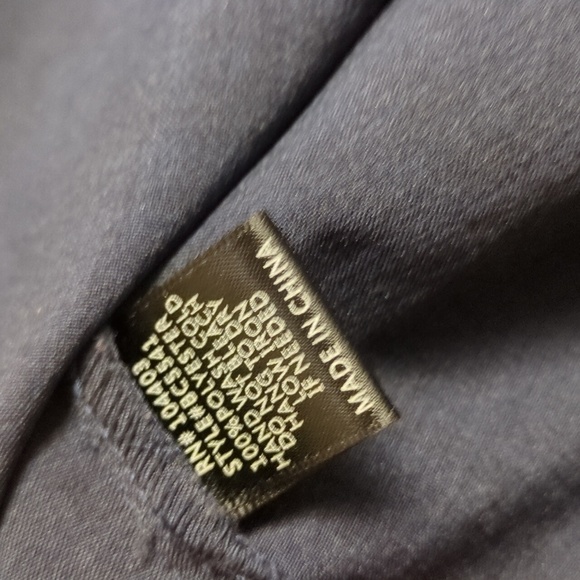 J.O.A. Navy Ruffled One Shoulder Top - Picture 5 of 5